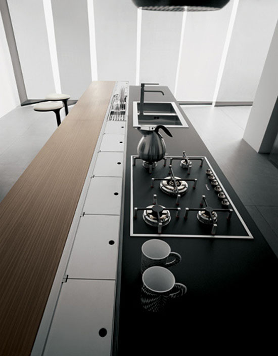 interior kitchens design ideas use highest quality material Javanese teak