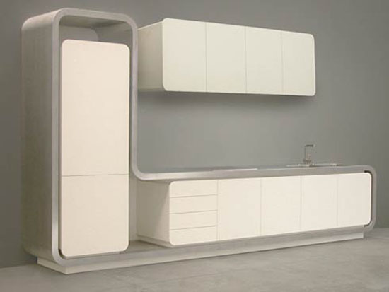 minimalist kitchen cabinets design Flex 1 modern Italian kitchen from Strato