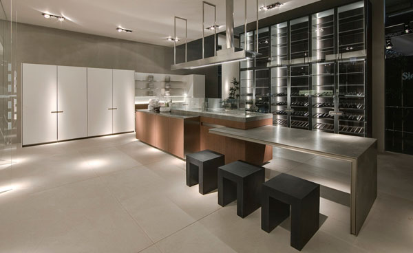 minimalist kitchen design photos with clean aesthetics and flex wall cabinets