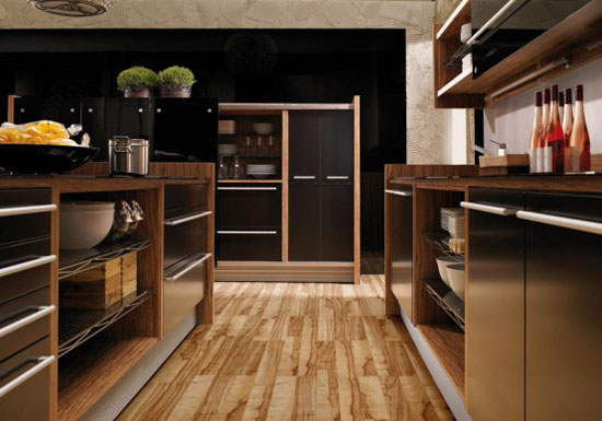 modern kitchens design with natural wood elements by Vitrea Braal