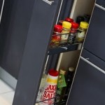 modern kitchens with black cabinet to store bottles or cans modern kitchens with black cabinet to store bottles or cans