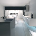 modern stainless steel white with blue LED light MK Style modern stainless steel white with blue LED light MK Style