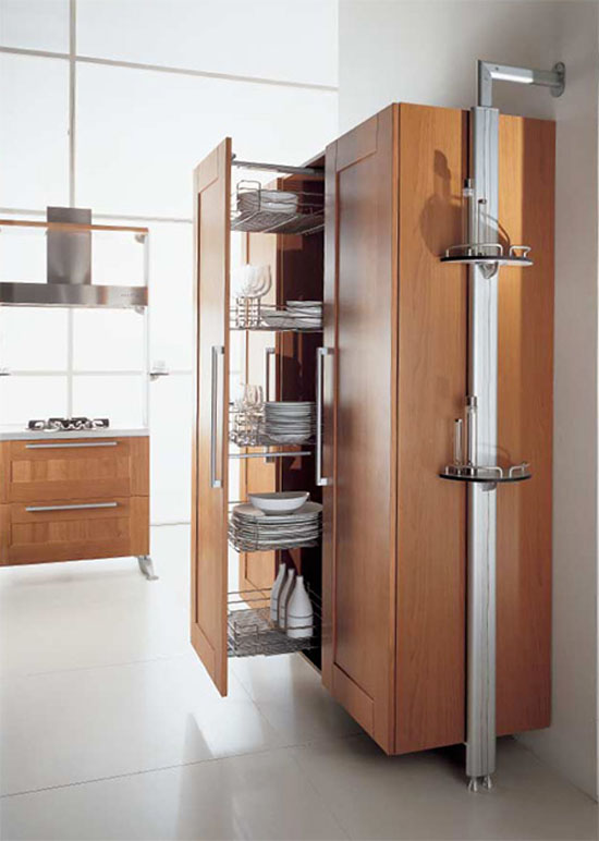 modular kitchen customizable free standing elements designed to be move