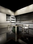 new kitchens designs satin finish minimalist futuristic from Armani Casa