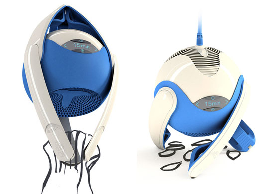 new moderns product design called AIR aka for boot drying