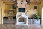 outdoor kitchens designs ideas with shelter in your garden