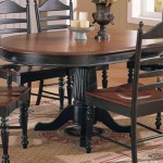 Oval dining table in classic
