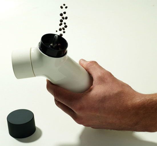 salt and pepper mill Y grinder for modern kitchen design element
