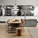 simplicity modern kitchen design with stainless steel appliances