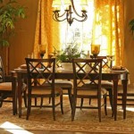 Small dining room design in contemporary classic
