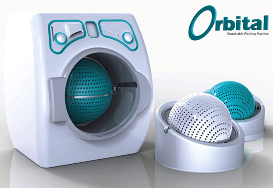 smart commercial laundry machines by Orbital force