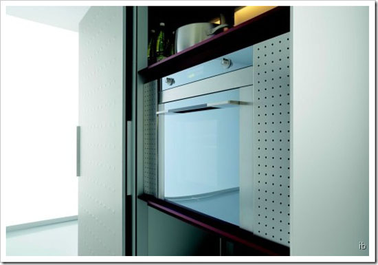 ultramodern kitchens design minimalist from aluminum frame and decorative panels