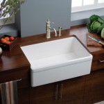 white sink wood
