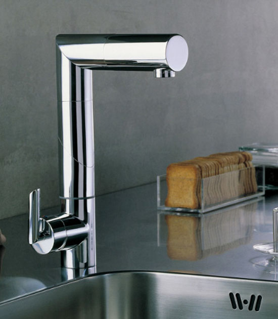 Adjustable Kitchens Faucet minimalist and moderns look by Nobili
