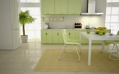 Green kitchen designs signal of wealth prosperity and growth for you who love bright colors