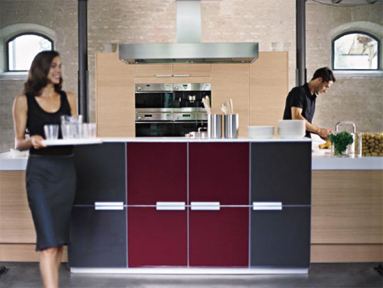 Pure modern kitchens from Poggenpohl a modernism and purism kitchen design ideas
