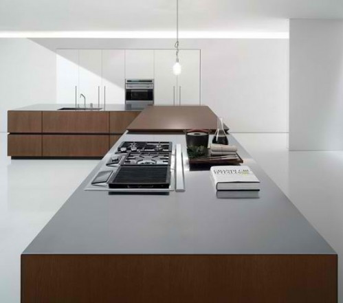 Stylish Italian Kitchen Island Designs has presented new cube collection