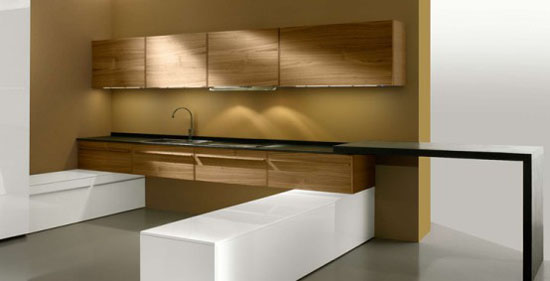 Swarovski Crystals in moderns kitchen By Auro offers high quality products