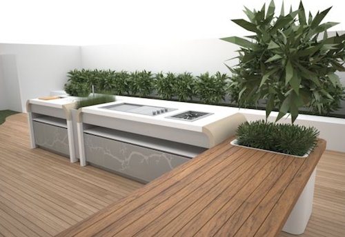 eco friendly modern kitchen island go green