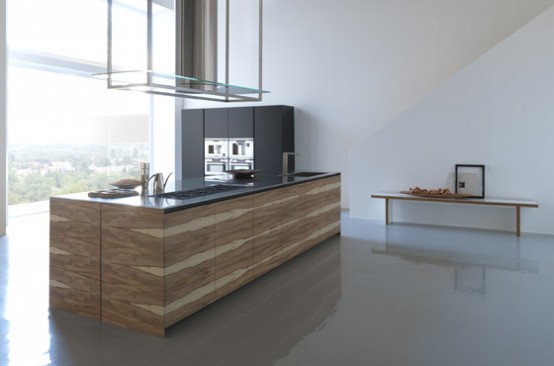 exceptional kitchens furniture for large kitchen by Modulnova Italian company